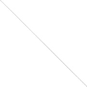 Fine Chain for Miyuki Delica 11/0, 0.8 mm Trace Link - 304 Stainless Steel, 1 m