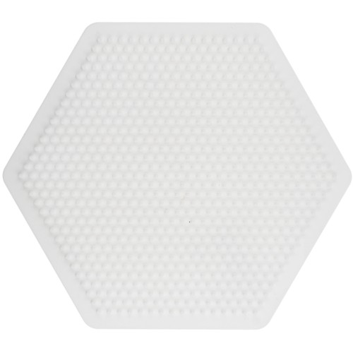 15x17 cm hexagonal board for Hama Midi beads - White x1