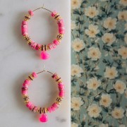 6 mm Rhinestone Washers - Rose Gold - Light Pink (4-pack)