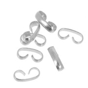 9.5x2.5 mm Double Quick Links Connector - Silver x42