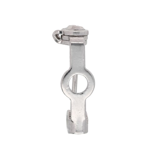 14 mm Pin Holder - Silver-Plated x1