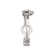 14 mm Pin Holder - Silver-Plated x1