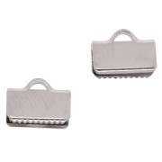 10 mm Smooth Clamp Tips - Silver x4