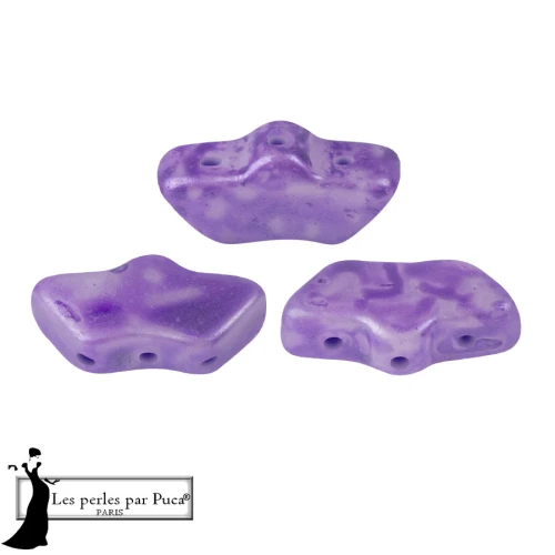 Delos® by Puca® 6x11 mm - Mishmash Violet x10g
