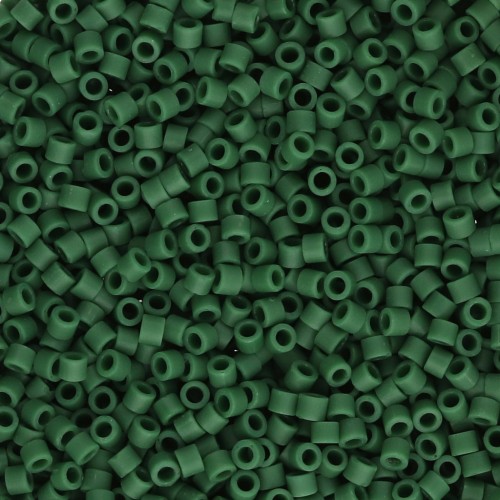 Toho Aiko 11/0 1.6 mm TA0147HF - Opaque Frosted Pine Green x4g