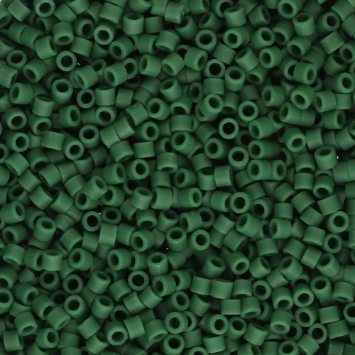 Toho Aiko 11/0 1.6 mm TA0147HF - Opaque Frosted Pine Green x4g