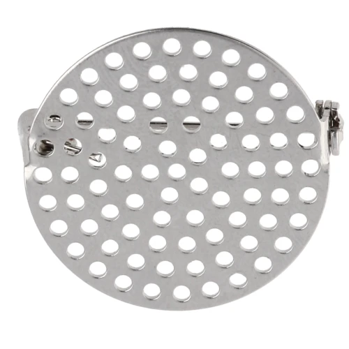 25.5 mm Round Screen Pin Holder for Decorating - Silver x1