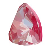 Swarovski Triangle Cabochon 4799, 9 mm, Crystal Lotus Pink Delite, 1 piece