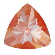 Swarovski Triangle Cabochon 4799, 9 mm, Crystal Orange Glow Delite, 1 piece