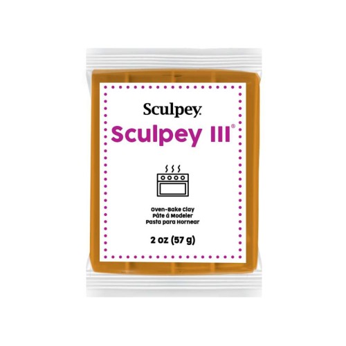 Sculpey III Clay, 57 g - Sandalwood (No. 1160)