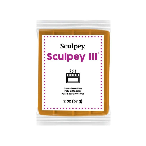 Sculpey III Clay, 57 g - Sandalwood (No. 1160)
