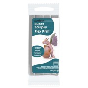 Super Sculpey Flex Firm Modeling Clay - Gray, 454 g