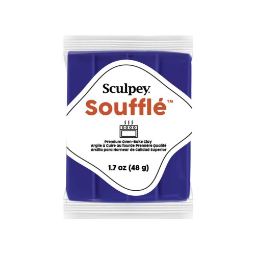 Sculpey Soufflé Clay, 48 g - Midnight Mulberry (No. 6076)