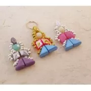 Tango 2-hole 6mm Crystal  x10g