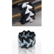 Tango 2-hole 6mm Crystal  x10g