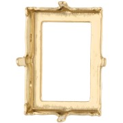 Claw Setting for PureCrystal Cabochon 4527, 18x13 mm - Gold-Plated x1