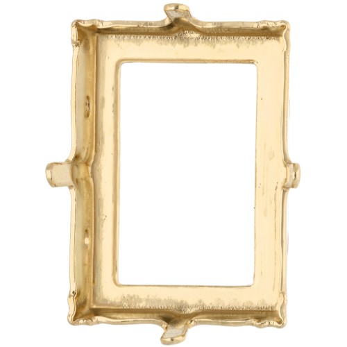 Claw Setting for PureCrystal Cabochon 4527, 18x13 mm - Gold-Plated x1