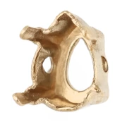 Claw Setting for PureCrystal Cabochon 4320 6x4 mm - Gold x1