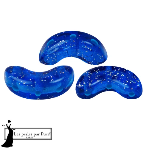Arcos® by Puca® 5x10 mm - Clear Constellation Blue x10g
