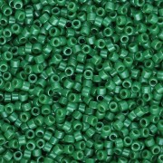 Miyuki Delica 11/0 DB0655 - Dyed Opaque Kelly Green, 100 g