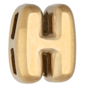 H - 7x5.5 mm Earring back for 1.6 mm Cord - H - 304 Stainless Steel, Gold-Plated 7x5.5 mm Earring back for 1.6 mm Cord - H - 304 Stainless Steel, Gold-Plated