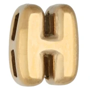 7x5.5 mm Earring back for 1.6 mm Cord - H - 304 Stainless Steel, Gold-Plated