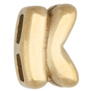 K - 7x5 mm Earring Back for 1.6 mm Cord - K - Gold-Plated 304 Stainless Steel x1 7x5 mm Earring Back for 1.6 mm Cord - K - Gold-Plated 304 Stainless Steel x1