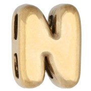 N - 8x6 mm earring back for 1.6 mm cord - N - Gold-plated 304 stainless steel x1 8x6 mm earring back for 1.6 mm cord - N - Gold-plated 304 stainless steel x1