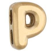8x6 mm Earring back for 1.6 mm Cord - P - Gold-Plated 304 Stainless Steel x1