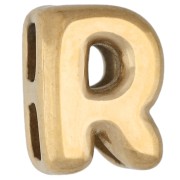 7x5 mm earring back for 1 mm cord - R - Gold-plated 304 stainless steel x1