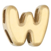 W - 7x7.5 mm Earring Back for 1.6 mm Cord - W - 304 Stainless Steel, Gold-Plated 7x7.5 mm Earring Back for 1.6 mm Cord - W - 304 Stainless Steel, Gold-Plated
