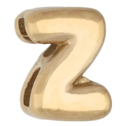 7x5 mm Earring back for 1.6 mm Cord - Z - 304 Stainless Steel, Gold-Plated x1