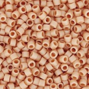 Miyuki Delica 11/0 DB0389 - Matte Opaque Light Terracotta Luster x 8g