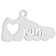 None - 8x14 mm basketball charm engraved with 8x14 mm basketball charm engraved with