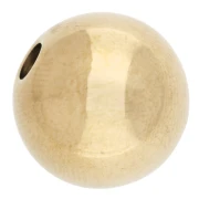 14 mm Round Bead - Gold-Plated 303 Stainless Steel x1