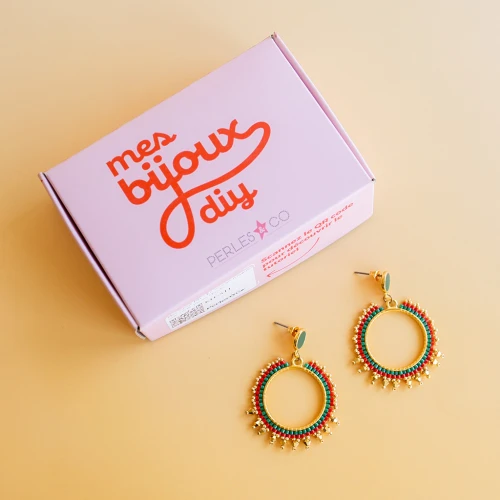 My DIY Jewelry - Sun Earrings Kit with Miyuki Beads