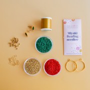 My DIY Jewelry - Sun Earrings Kit with Miyuki Beads
