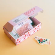 My DIY Jewelry - Brick Stitch Bird Brooch Kit with Miyuki Beads