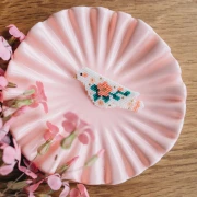 My DIY Jewelry - Brick Stitch Bird Brooch Kit with Miyuki Beads