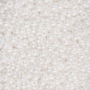 Preciosa 9/0 2.5 mm Seed Beads - Chalkwhite Sfinx x250g
