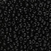 Preciosa 9/0 2.5 mm Seed Beads - Jet x250g
