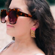 My DIY Jewelry - Pair of Peyote-Stitch Fringe Earrings Kit