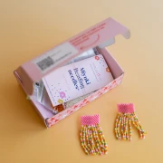 My DIY Jewelry - Pair of Peyote-Stitch Fringe Earrings Kit