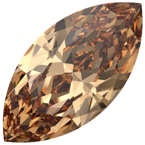 Navette Swarovski 4210, 10x5 mm - Light Colorado Topaz x1