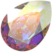 Crystal - Swarovski Cabochon 4320 6x4 mm - Crystal AB x1 Swarovski Cabochon 4320 6x4 mm - Crystal AB x1