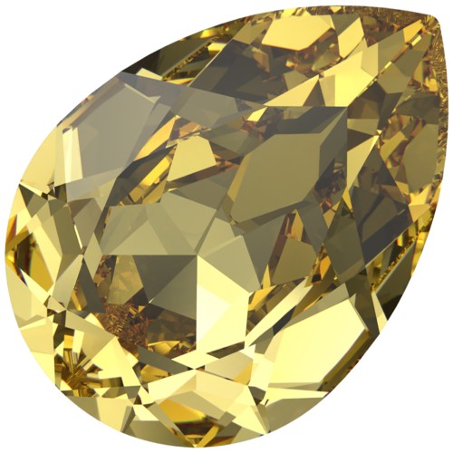 Swarovski Cabochon 4320 6x4 mm - ReCreated Dark Jonquil x1