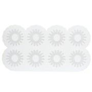 Gea Creations silicone mold for making 20 mm daisy pendants (1)