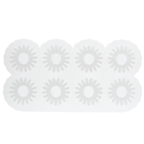 Gea Creations silicone mold for making 20 mm daisy pendants (1)