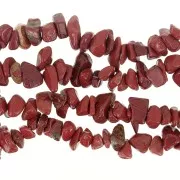 Red Jasper Chip beads 8 - 11 mm x80cm