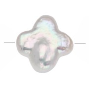 10 mm Irregular-Shaped Freshwater Bead - White x1